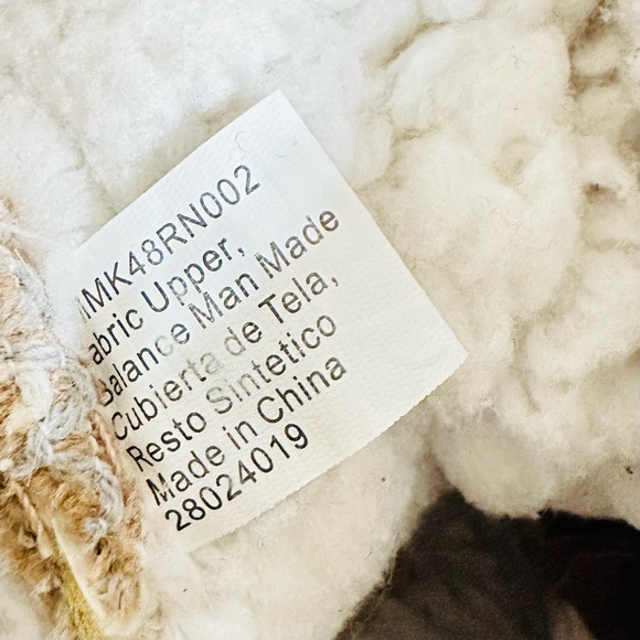 A La Mode Knit Cozy Faux Fur Lined Tassel Multicolor Slipper Boots Sz M 7–8 - Picture 9 of 10